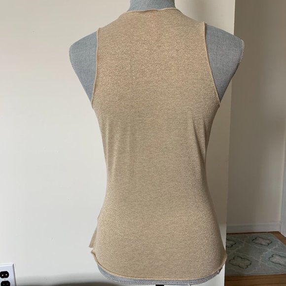 Metallic Gold Tank Top - Picture 3 of 5